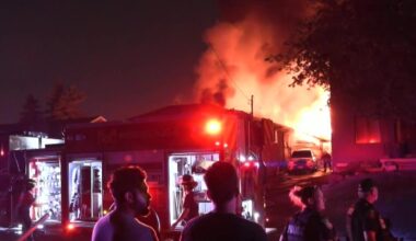 Several homes evacuated due to garage fire in Mississauga – CP24