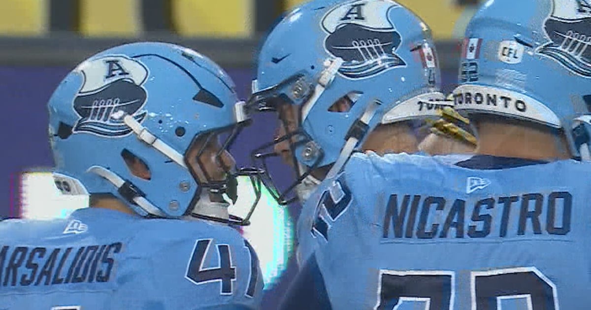 Arbuckle's one-yard TD opens the scoring for Argos – TSN