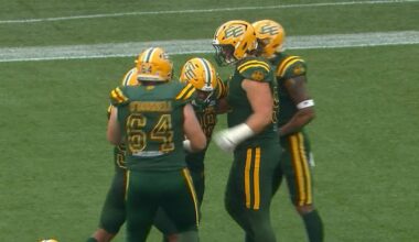 Fajardo and Luther connect for the TD as the Elks retake the lead – TSN