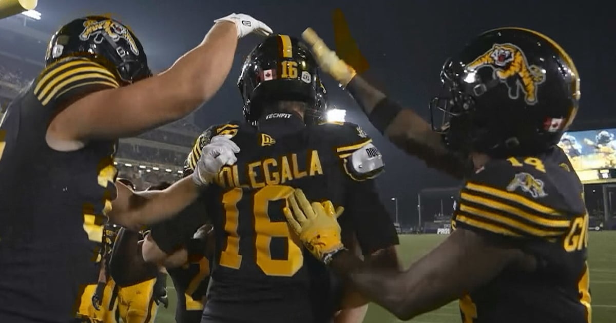 Another one-yard score extends the Tiger-Cats' lead – TSN