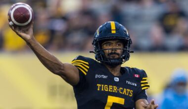 CFL: Argonauts vs. Tiger-Cats extended highlights – TSN