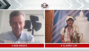 Lin: 'Keeping my composure has been a key thing in playing golf' – TSN