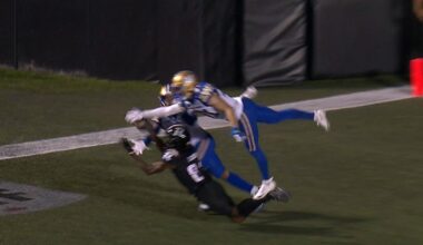 Must See: Lewis makes unreal catch in end zone during CFL's new OT format – TSN