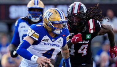 CFL: Blue Bombers vs. Redblacks extended highlights – TSN