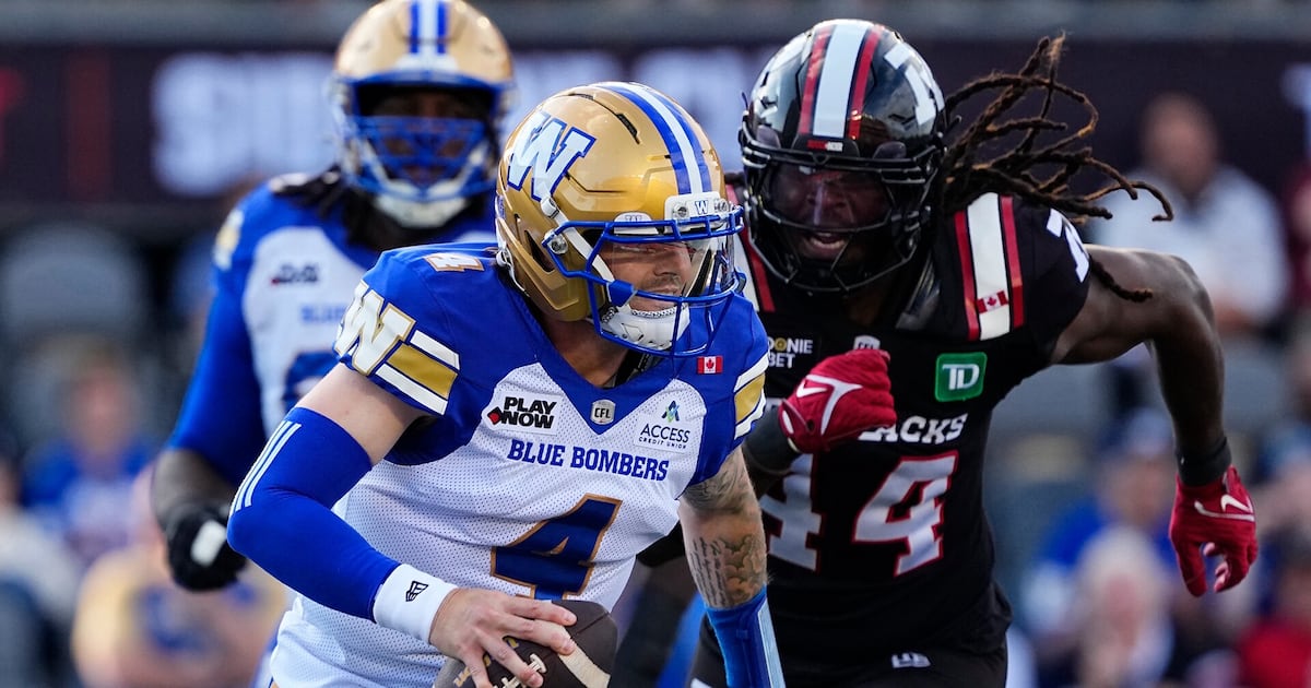 CFL: Blue Bombers vs. Redblacks extended highlights – TSN
