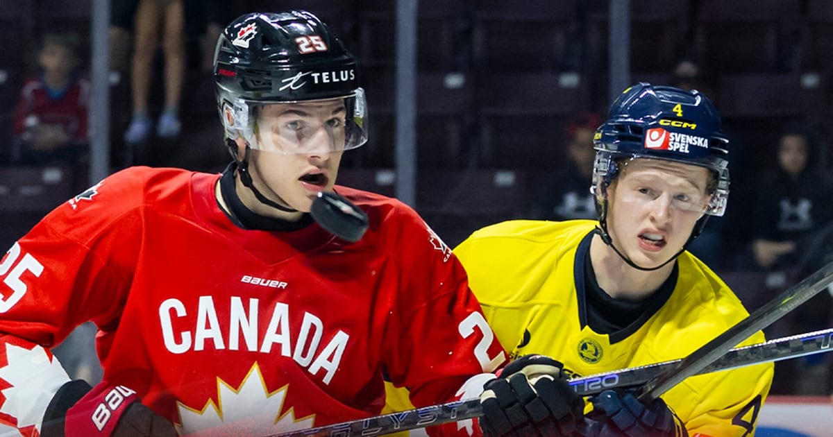 World Junior Summer Showcase: Sweden 5, Canada 3 – TSN