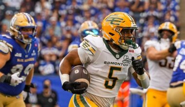 CFL Week 5: Edmonton Remains Lone Undefeated Team