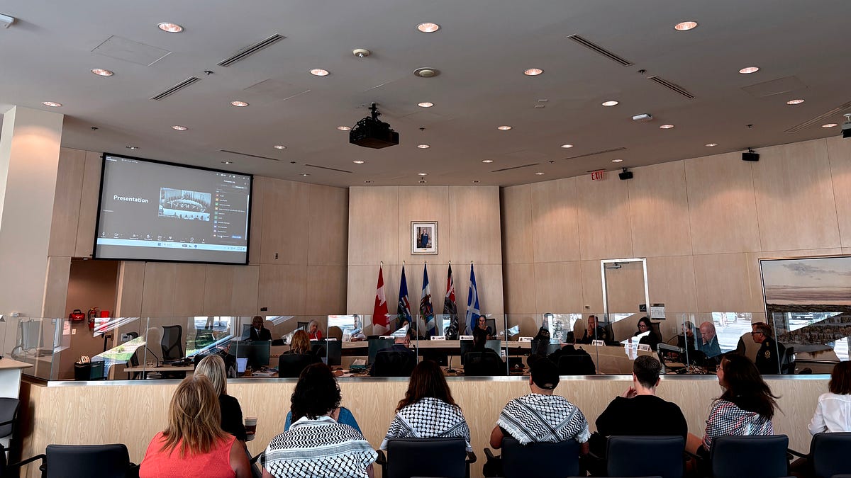 Edmonton Police Commission doesn't want to talk about Israel