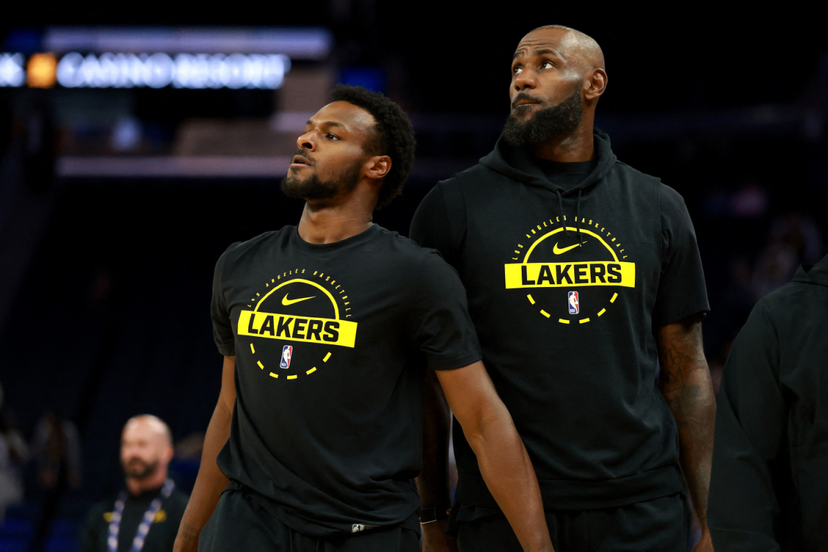 Bronny gets honest on LeBron James’ next NBA team, Warriors possibility