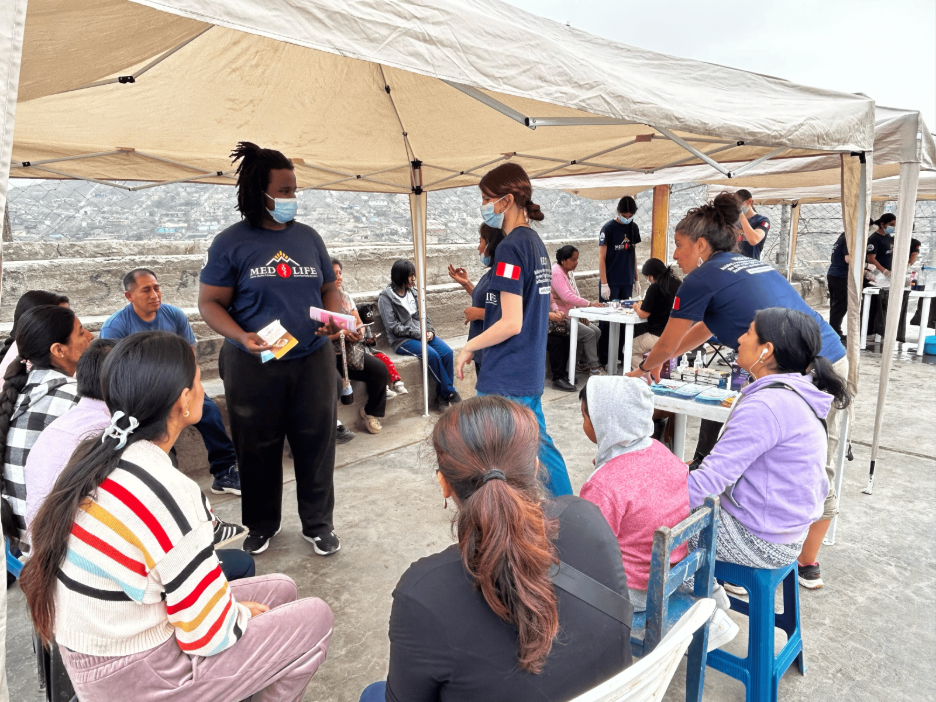 Local students bring health care to underserved Peru community
