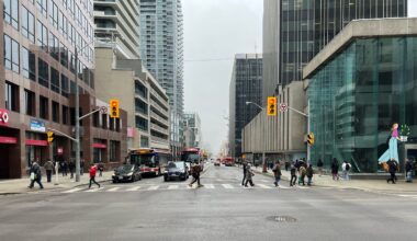 Toronto council approves scramble intersection at Yonge and Eglinton