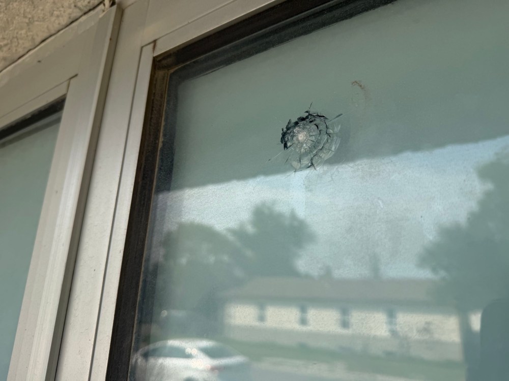 Members say people shouted slurs at people outside the Rahma Islamic Centre, and later that night shots were fired at the building. (Morgan Modjeski / Free Press)