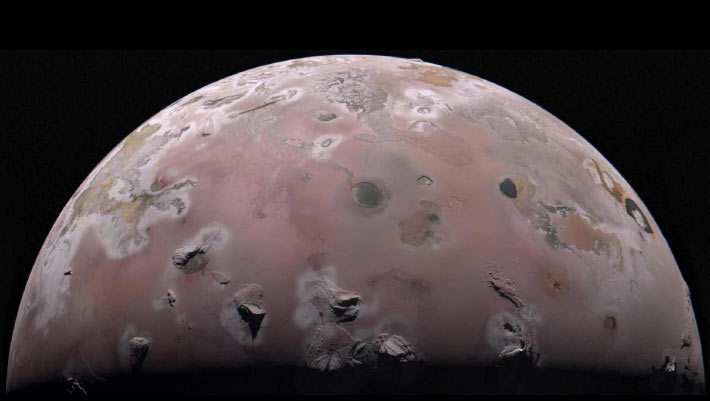 Juno’s Microwave Vision Peers beneath Surface of Jupiter’s Volcanic Moon Io