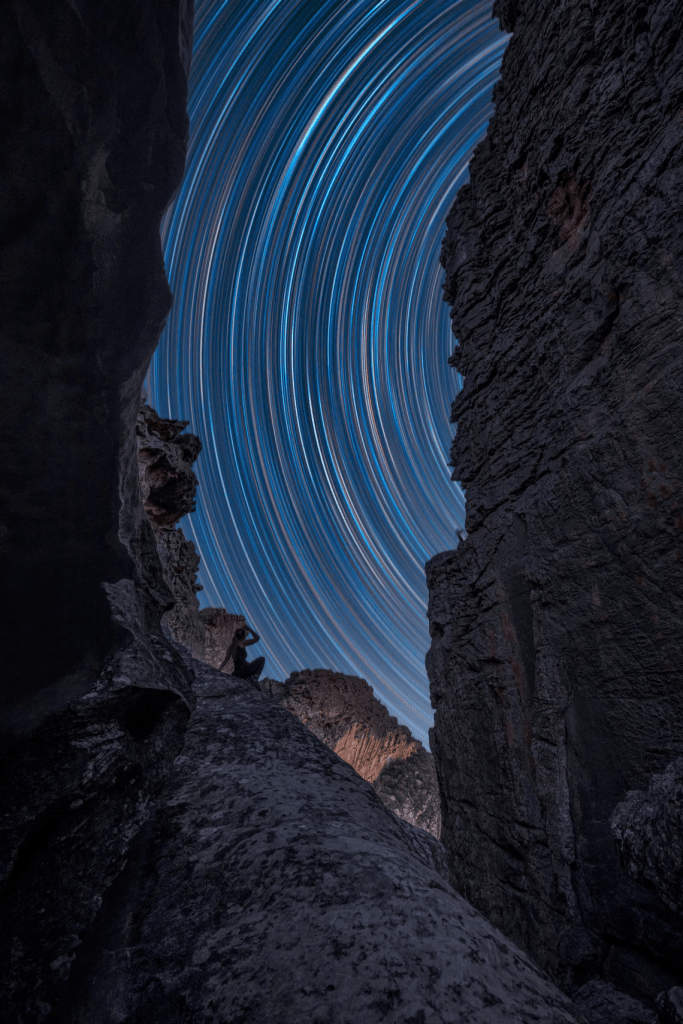 Honorable mention, people and sky: Nomad, Will Hudson, David Malin Awards 2025