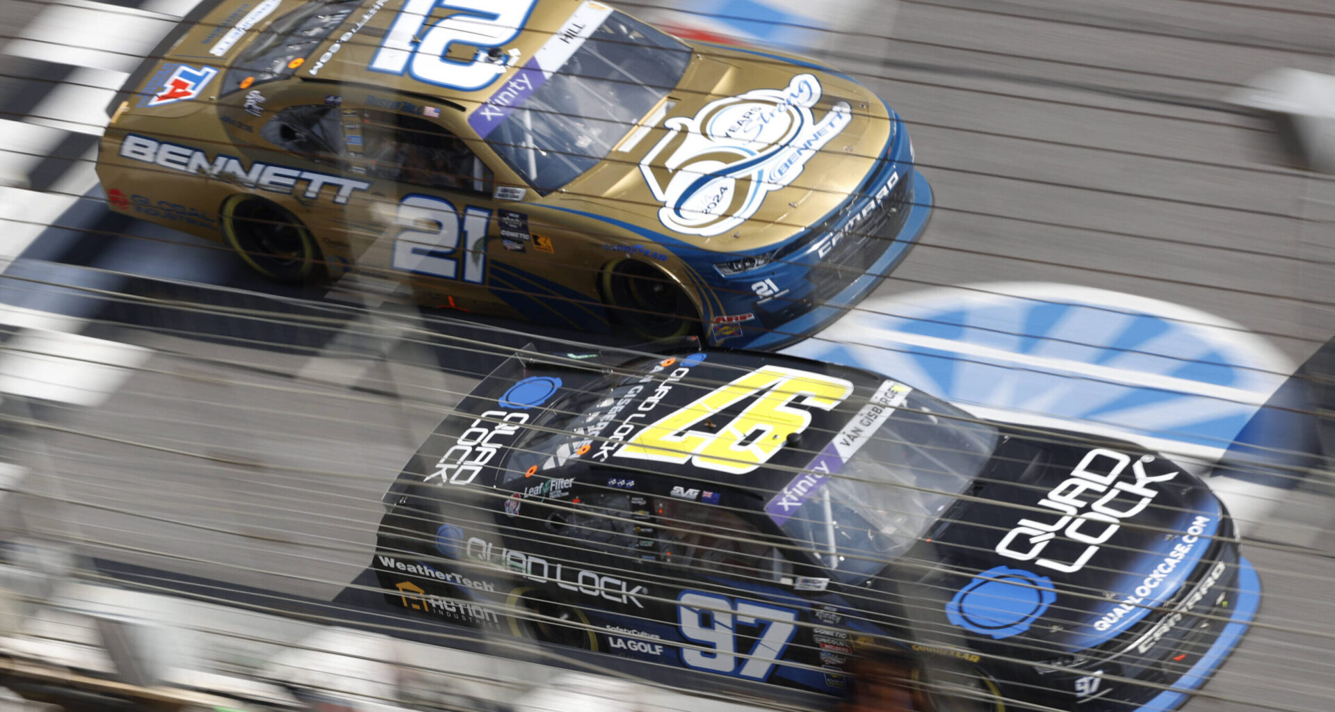 NASCAR Won't Punish Austin Hill or Shane van Gisbergen