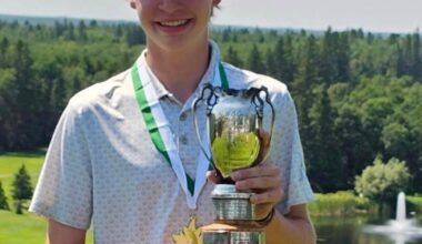 Fifteen year old Austin Nesbitt crowned youngest winner of 2026 Saskatchewan men's amateur golf championship