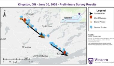 Two tornadoes confirmed in Kingston area during June 30, 2026 storm – Kingston News