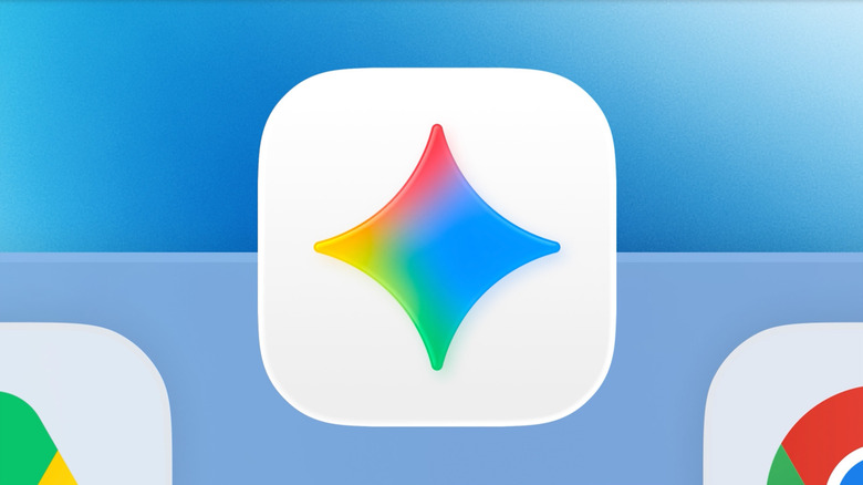 Gemini app icon on Mac.
