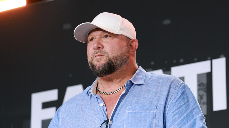 Bully Ray looks off into the distance
