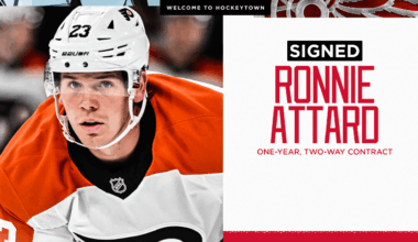 Red Wings sign Ronnie Attard to one-year, two-way contract