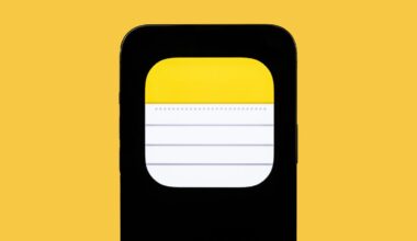 iOS Notes app shown on an iPhone