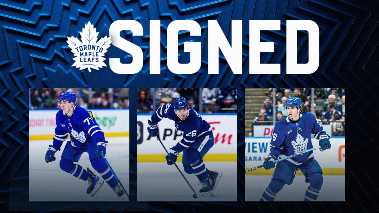 Maple Leafs Sign Quillan, Tverberg And Villeneuve