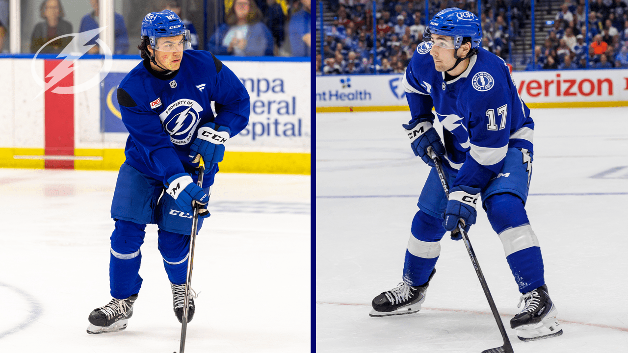 Dominic James’ NHL emergence inspiring Bolts prospect Shaugabay in his own career