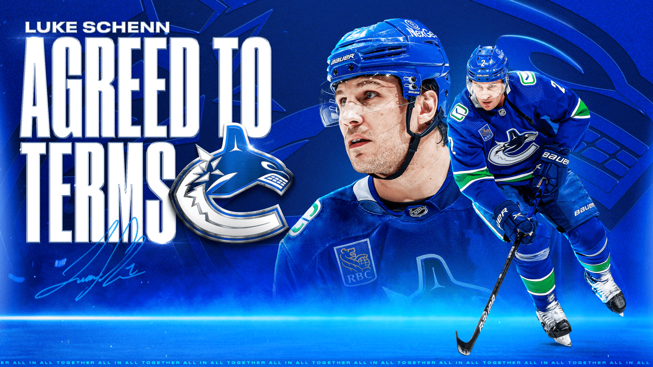 CANUCKS AGREE TO TERMS WITH LUKE SCHENN ON A ONE-YEAR CONTRACT