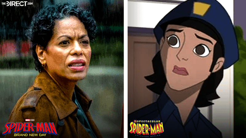 Liza Colon-Zayas as Jean DeWolff in 'Spider-Man: Brand New Day,' Jean DeWolff in 'The Spectacular Spider-Man.'