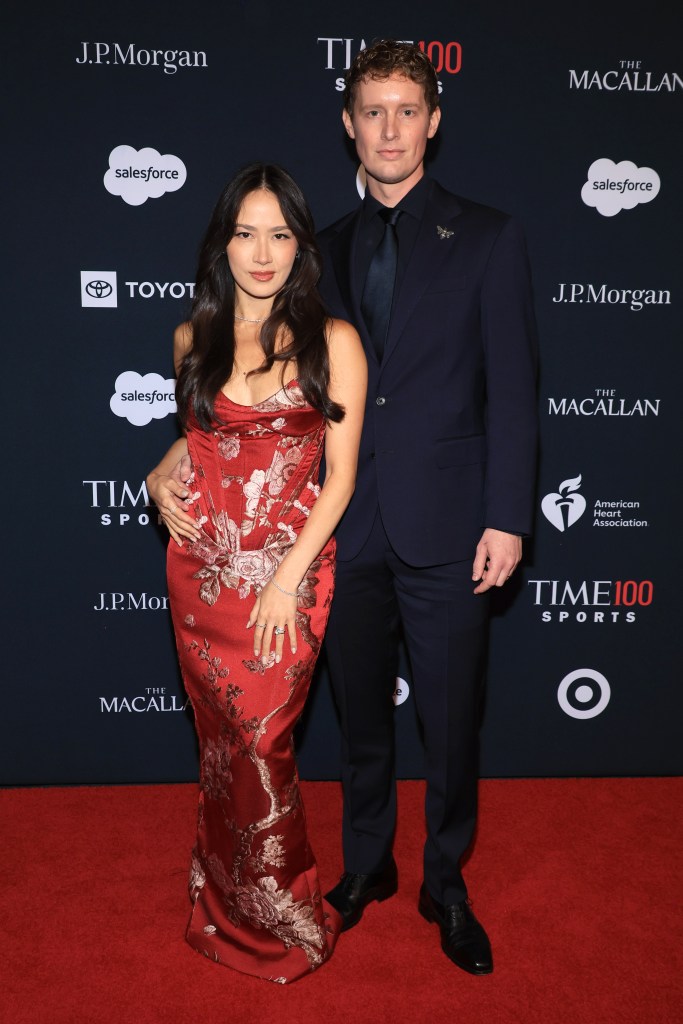 Madison Chock and Evan Bates at the TIME100 Sports Gala