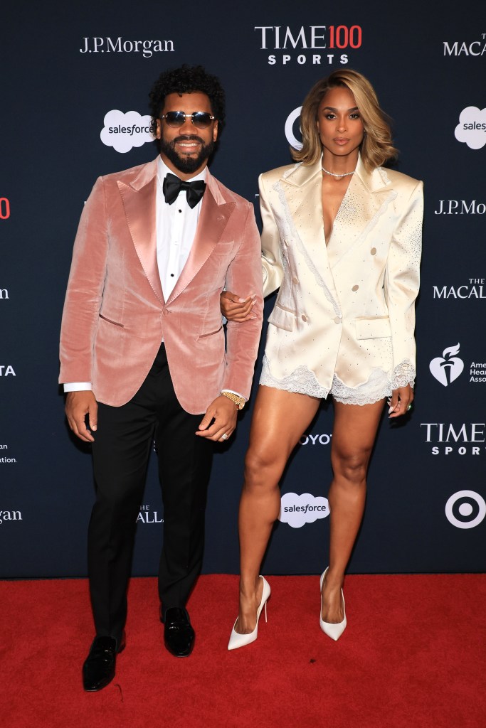 Russell Wilson and Ciara at the TIME100 Sports Gala