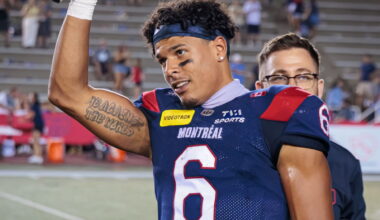 One-third mark: five front-runners for CFL Most Outstanding Player