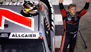 Through double overtime and four red flags, Allgaier wins mad Atlanta O'Reilly race