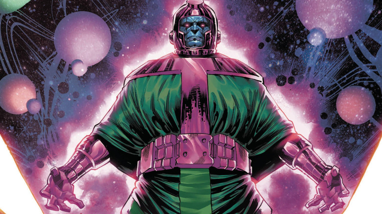 Kang the Conqueror glows with power in Marvel Comics