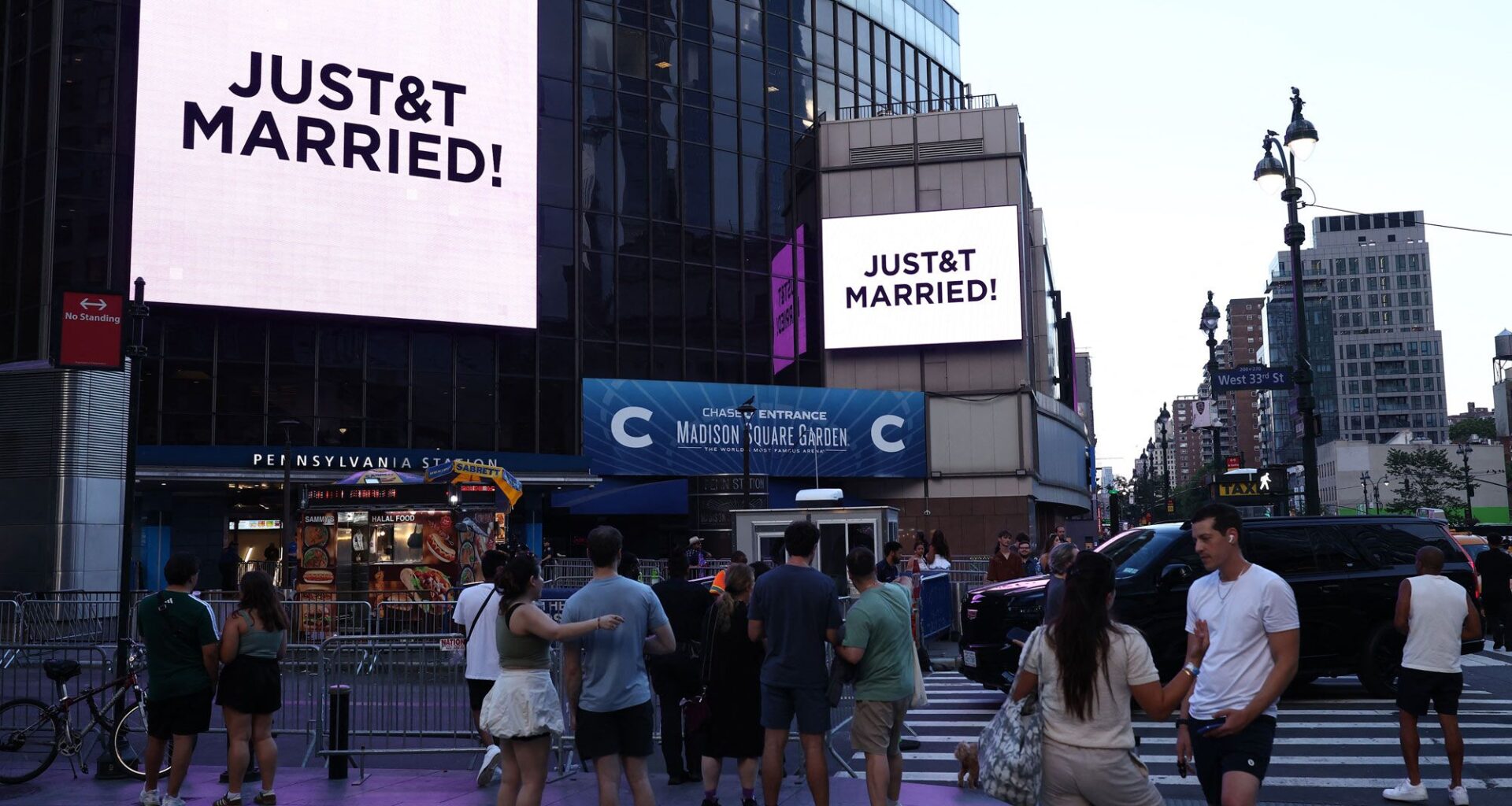 Taylor Swift's wedding even had its own logo – and she nailed it