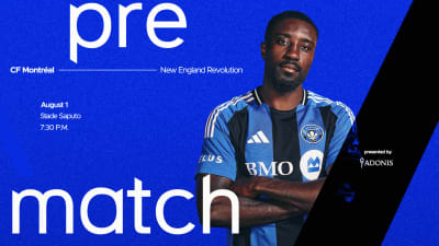 CF Montréal takes on New England Revolution Saturday at Stade Saputo