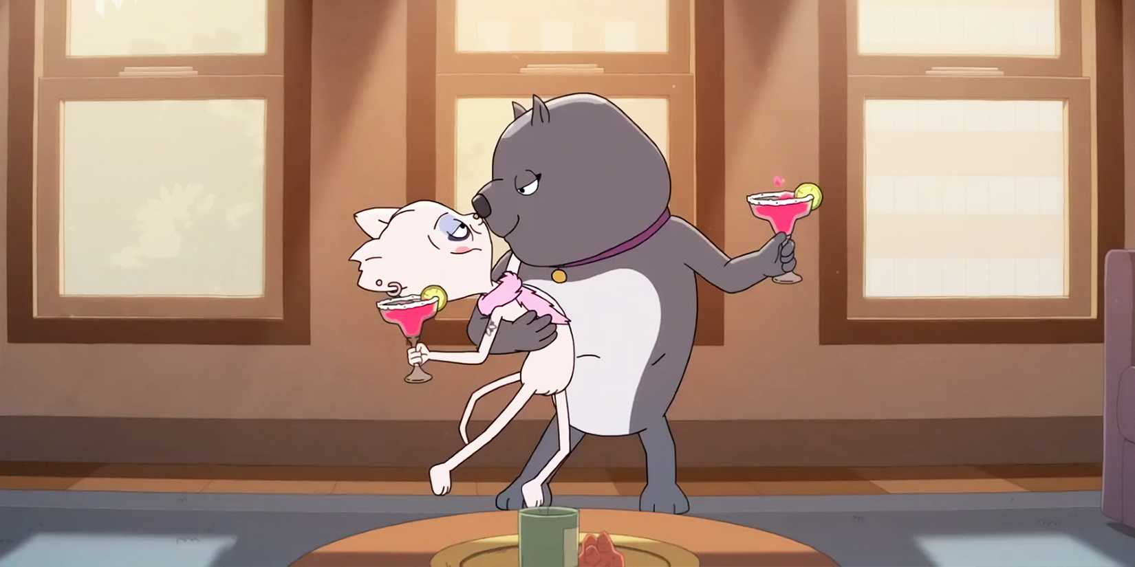 Cupcake and Mia from the Prime Video adult animated series Kevin