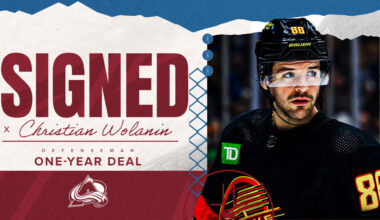 Avalanche Signs Wolanin | Colorado Avalanche