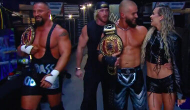 The Vision Win Back WWE Tag Titles On Raw With Help From Maxxine Dupri