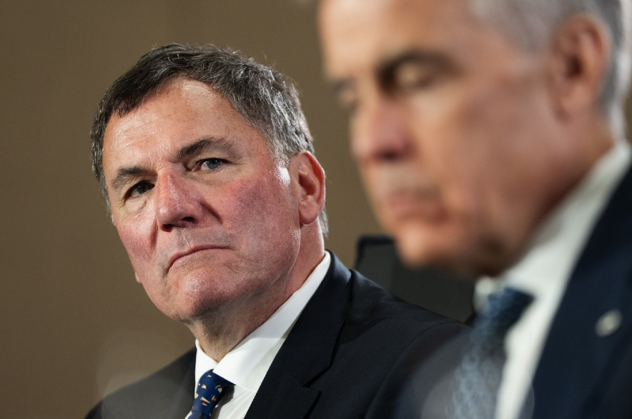 Canada-U.S. Trade Minister Dominic LeBlanc and Prime Minister Mark Carney.