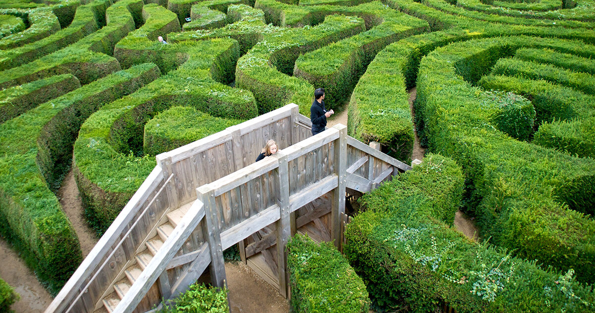 in praise of the useless path: how labyrinths turn disorientation into play