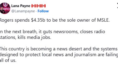 Massive Layoffs at Rogers May Create a Canadian "News Desert"