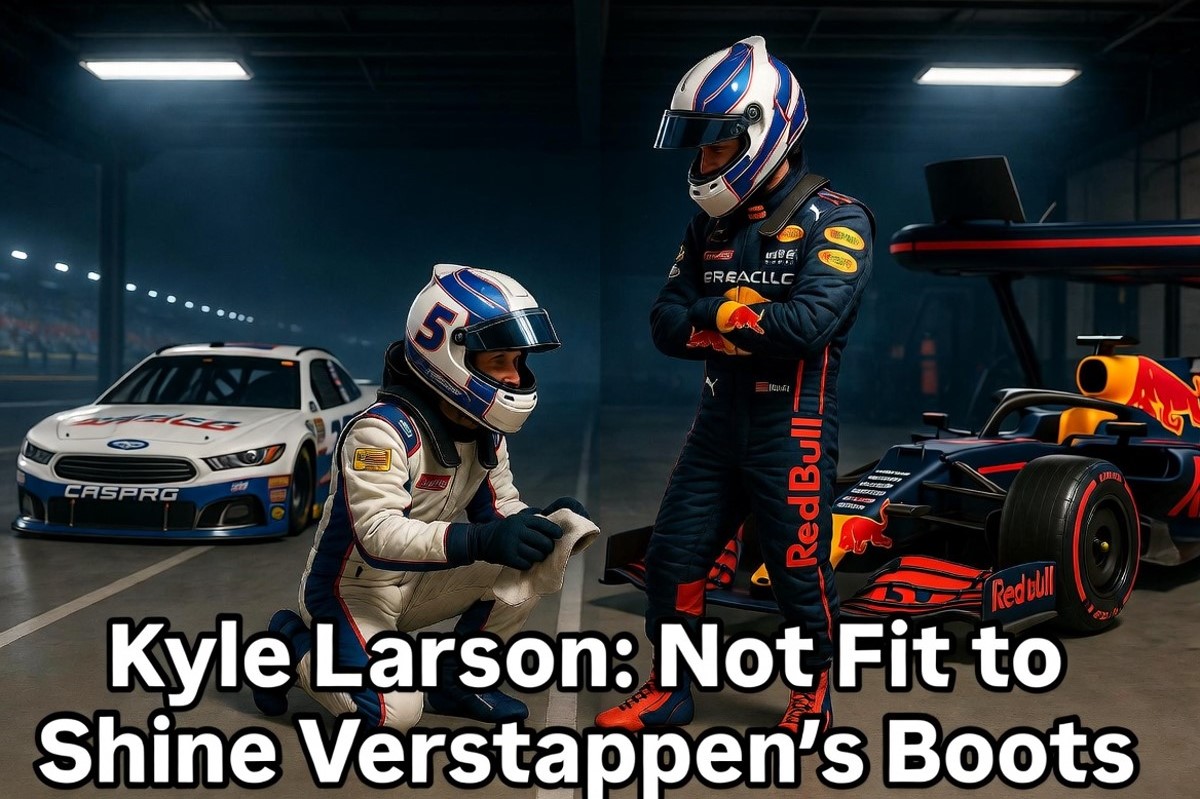 Kyle Larson vs. Max Verstappen: Why the NASCAR “Phenomenon” Isn’t Fit to Shine Verstappen’s Boots