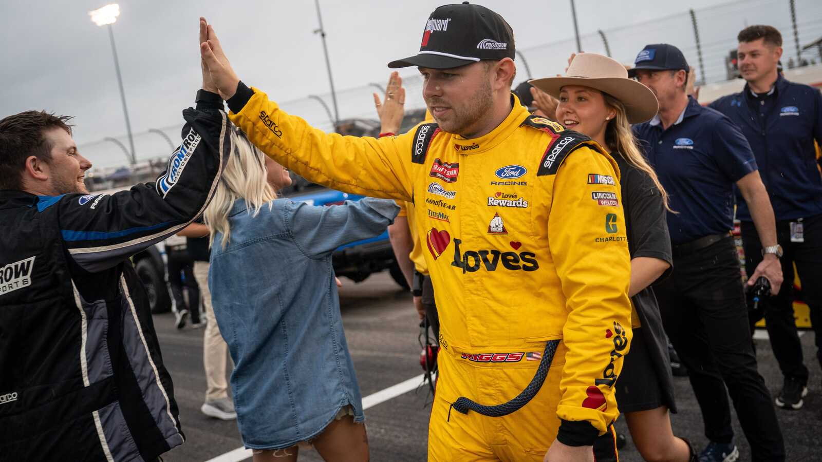 Layne Riggs wins pole for NASCAR Truck Series race at Lime Rock