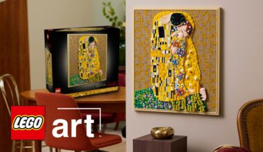LEGO Art "The Kiss" by Gustav Klimt (31221) Revealed for August