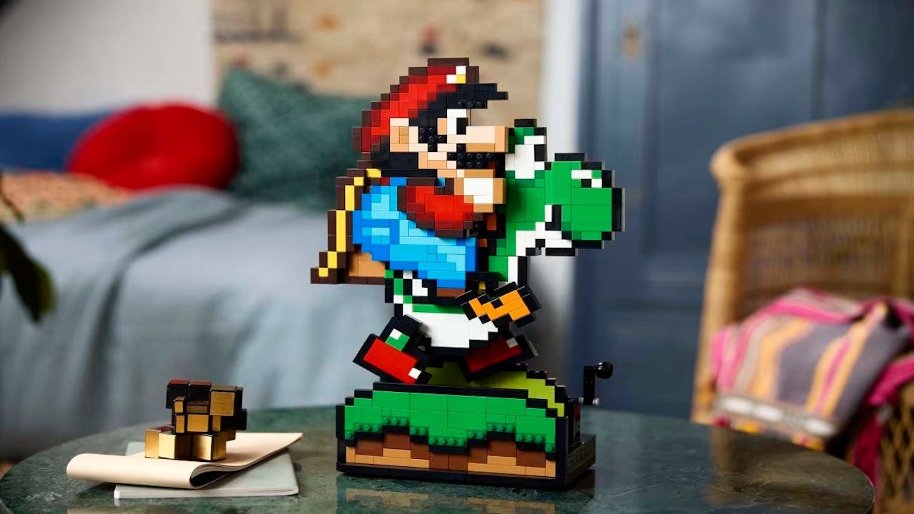 The LEGO Super Mario World: Mario & Yoshi Drops to a New Price Low During Best Buy's Black Friday in July Sale