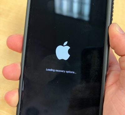 loading recovery options