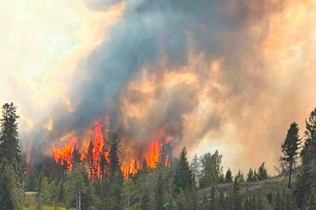 Crews continue to battle 152-hectare wildfire beside Logan Lake