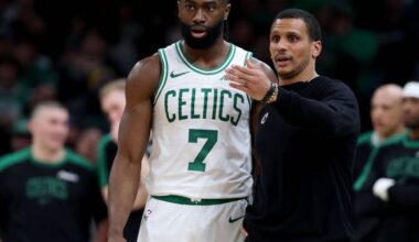 Joe Mazzulla reacts to Jaylen Brown trade, says he had no input
