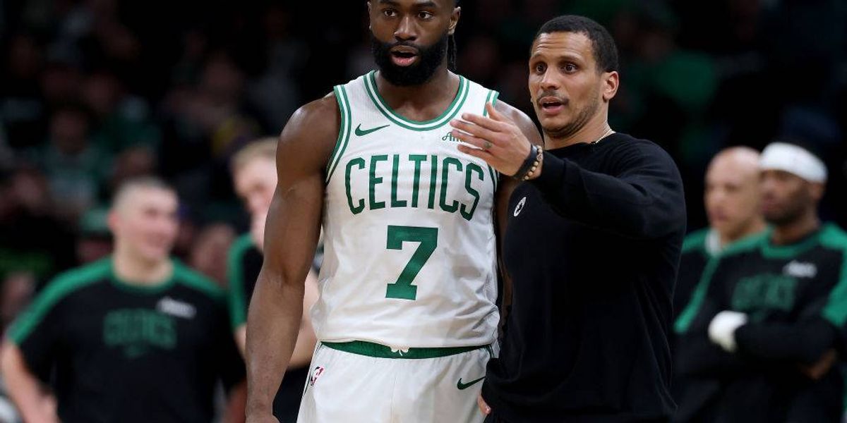 Joe Mazzulla reacts to Jaylen Brown trade, says he had no input